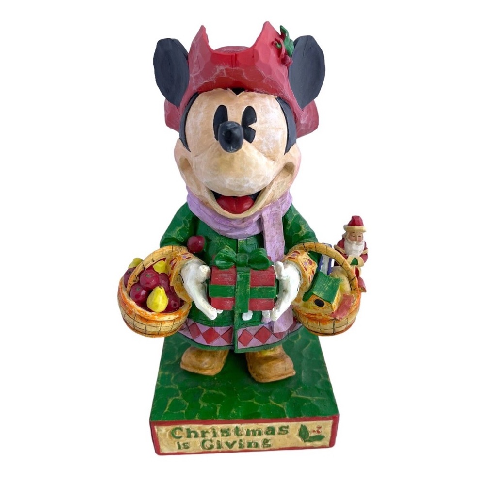 Jim Shore Disney Showcase Traditions Mickey Mouse ‘Spirit of Generosity’ in box